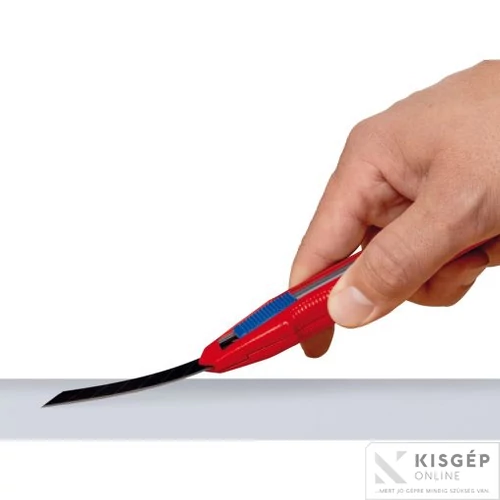 Knipex tapétavágó kés, tördelhető pengés, 18 mm, CutiX