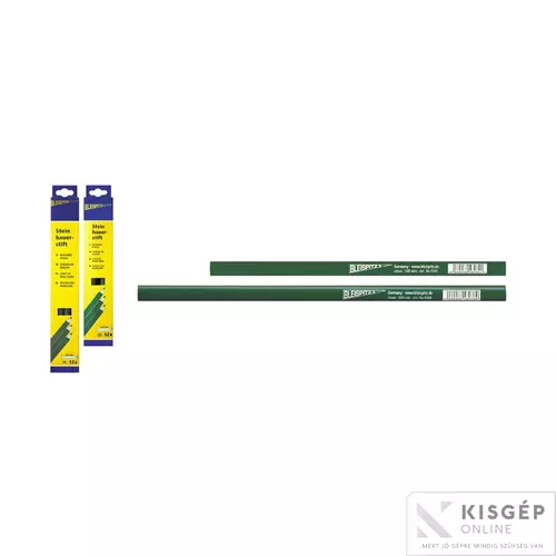 020801-0029 Z kőműves ceruza 240mm 6H zöld kő BLEISPITZ 1db
