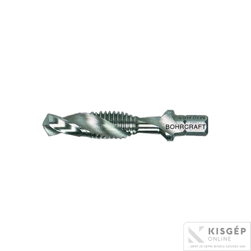 Z menetfúró metrikus kombinált gépi HSS-G M6xSW1/4