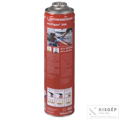 Rothenberger MULTIGAS 300 600ml