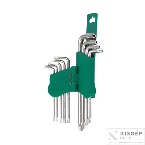 Z Torx készlet TH10-TH50 furatos 9 db