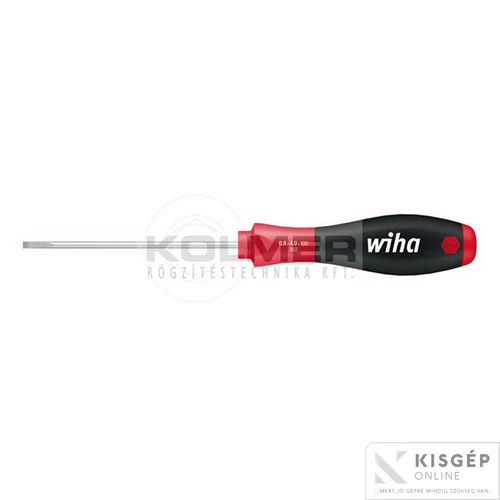 WIHA csavarhúzó 4,5x125 lapos SoftFinish 302/No.00697
