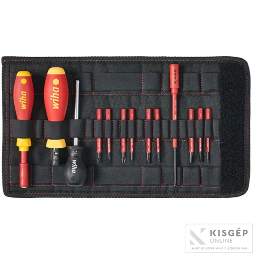 WIHA nyomaték csavarhúzó klt 13 részes VDE SL+PH+PZ
