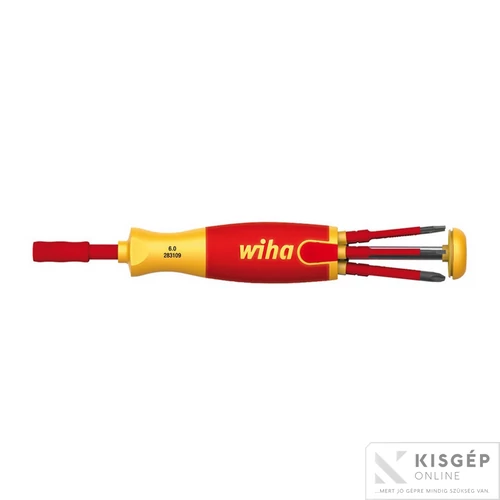 WIHA bit készlet 6db-os LiftUp electric SL+PH+(SL/PZ)280109-021/No 38611