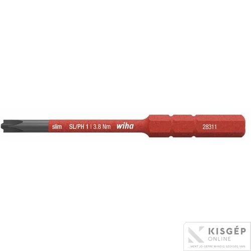WIHA slimBit electric VDE Xeno bit hegy SL/PH1x75