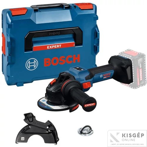 Bosch Expert EXWS18V-15S akkus sarokcsiszoló 125mm (akku és töltő nélkül) L-Boxx-ban