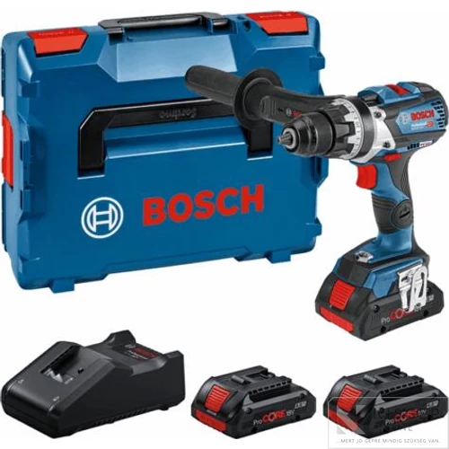 Bosch GSR 18V-110 Akkus fúró-csavarozó 3x PC4.0Ah akkuval