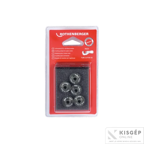 Rothenberger vágókerék 5db-os (TC35/TC42)