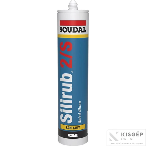 Soudal Silirub 2/S 310ml transparens