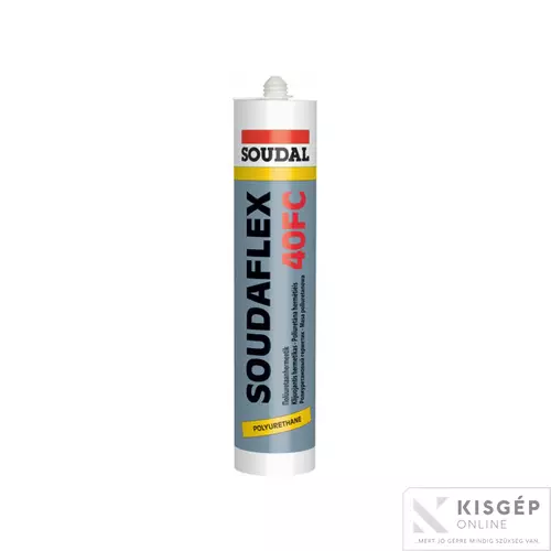 102643 Soudal Soudaflex 40fc fekete 310ml