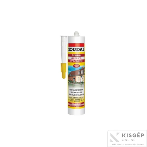 Soudal neutrális szilikon-transz 280ml