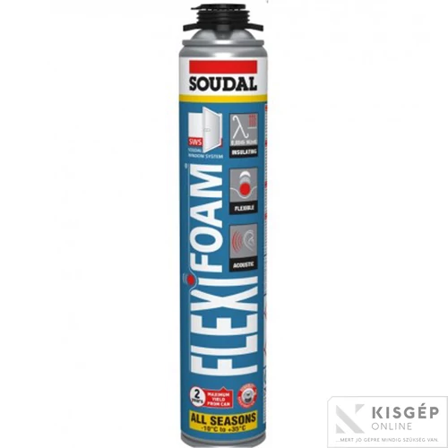 Soudal purhab flexifoam 750 ml