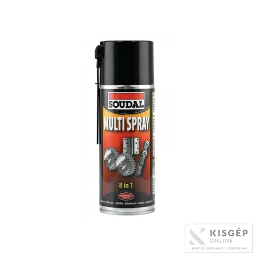 Soudal technikai multifunkciós Spray 400ml -8 funkció