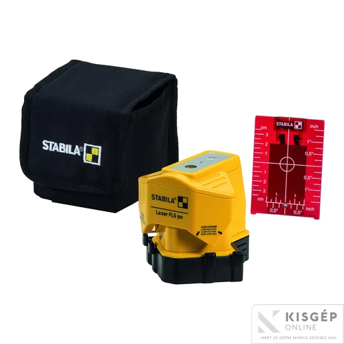 STABILA FLS90 Set padlóburkoló kereszt-vonal-lézer