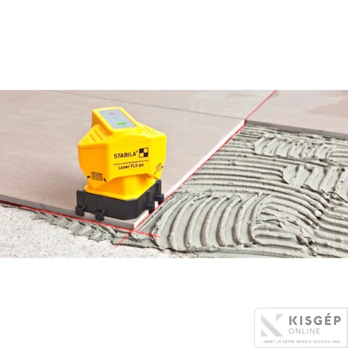 STABILA FLS90 Set padlóburkoló kereszt-vonal-lézer
