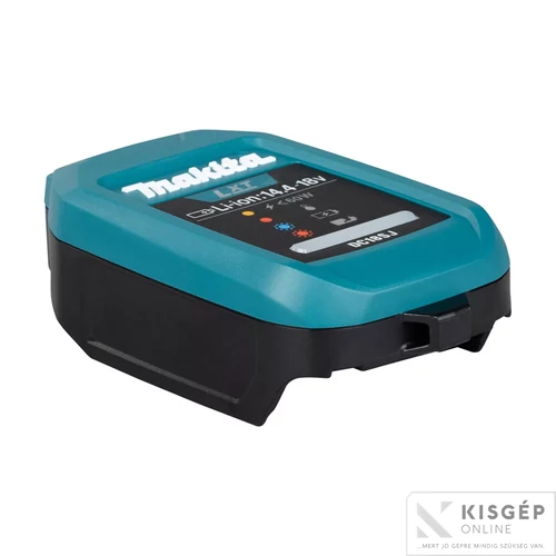 Makita DC18SJ LXT akkumulátor töltő USB-C kábellel PD