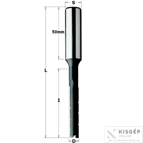 CMT Hosszlyukfúró szár forgácstörővel HL Z2