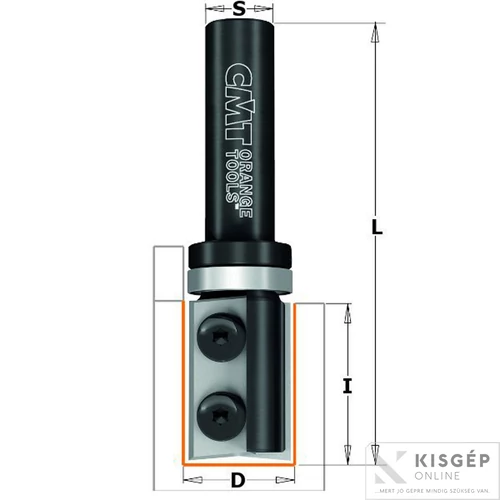 CMT Egyenes maró késekkel, Z2 S=12 D=19X48.3