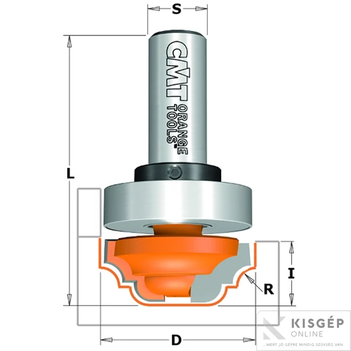 CMT Élmaró, merülő, HW S=8 D=31,7X13 W/BRNG