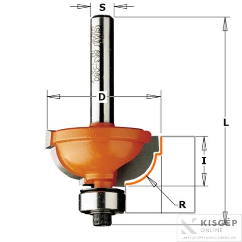 CMT Holkermaró, HW S=8 D=25,4X11,5