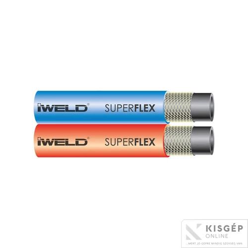 IWELD iker tömlő 6,3x6,3mm SUPERFLEX 50m/tekercs