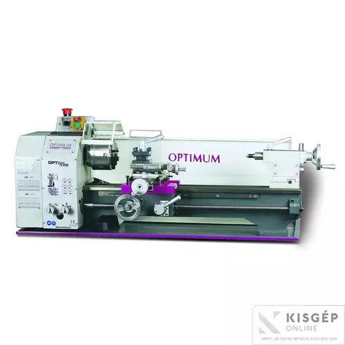 3425003 Optimum Esztergagép OPTI TU2506 (átm240x550mm, 125-2000 f/p,  750W/400V)