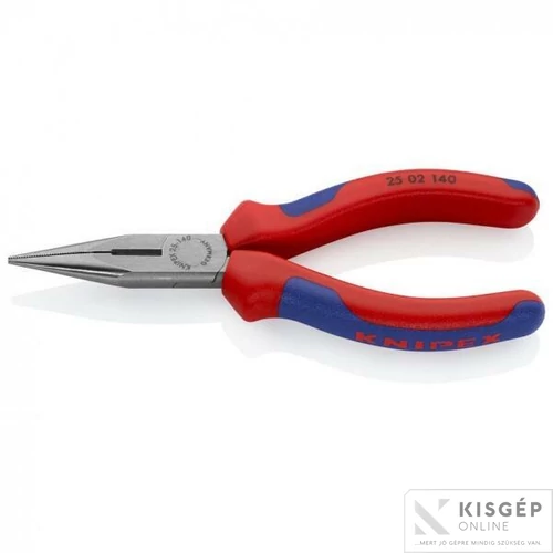FT KNIPEX  Rádiófogó 2K- nyéllel, Knipex, egyeness 140MM  KNIPEX 2502 140