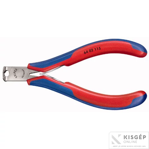KNIPEX 64 02 115  Elektronikai elölvágó csípőfogó 420468