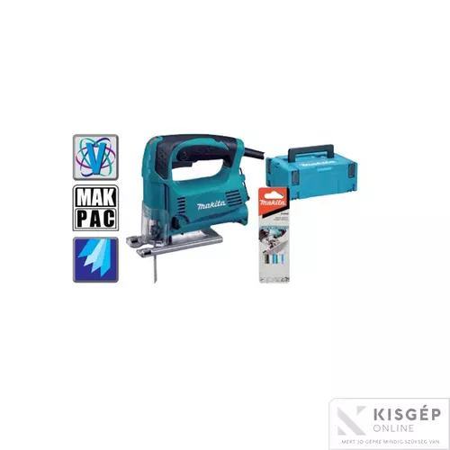 4329JX4 Makita 4329 JX4 szúrófűrész 450 watt+ MAKPAC koffer