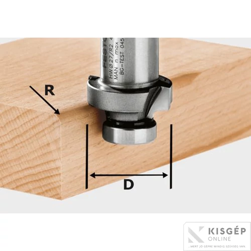 Festool Lekerekítomaró, HW R6 OFK