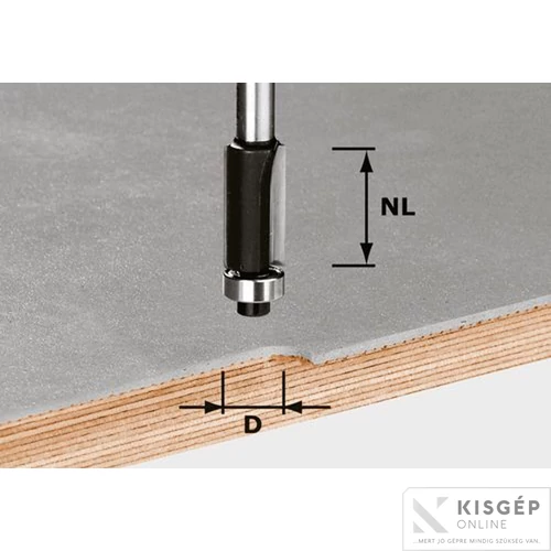 Festool Élszintbemaró, HW D12,7/NL25 KL