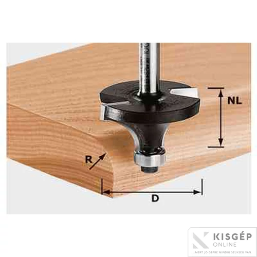 Festool Lekerekítomaró, HW D63/32/R25 KL