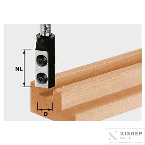 Festool Váltólapkás nútmaró, HW D16/30 S 8