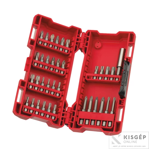 Milwaukee 35 darabos bit szett PH, PZ, TX - 1 db