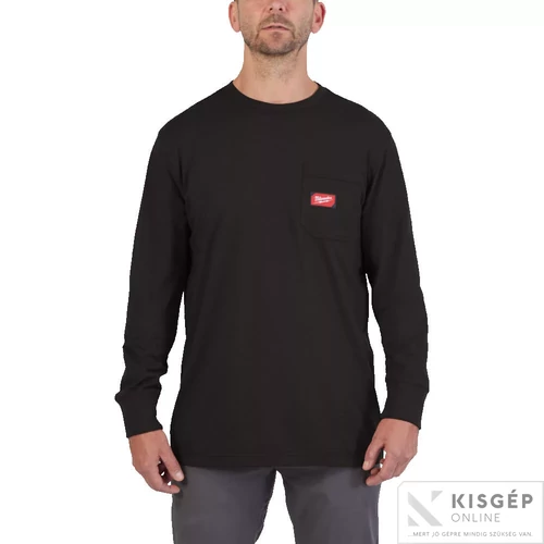 Milwaukee WWLSBL L - WORKSKI™ TECHNIKAI HOSSZÚ UJJÚ PÓLÓ fekete L