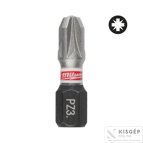Milwaukee Shockwave bit PZ3 25mm - 3 db