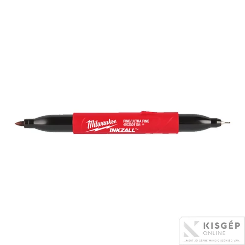 Milwaukee INKZALL™ Dupla hegyű jelölőfilc – lapos/hegyes