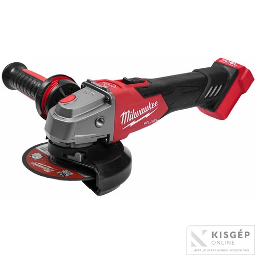 Milwaukee M18FSAG125XB-0 M18 FUEL™ 125 mm sarokcsiszoló fékező funkcióval és csúsztatható kapcsol