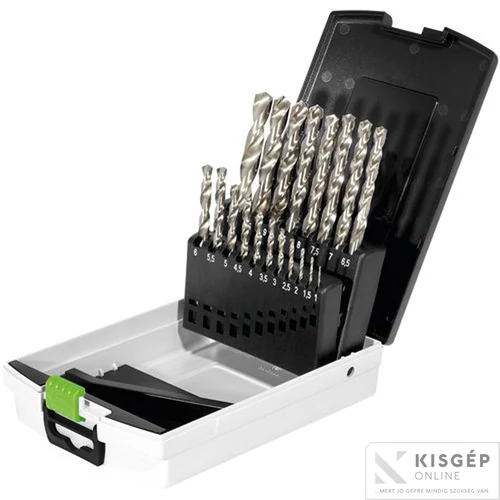 Festool Fúrótartó, HSS D 1-10 Sort/19x