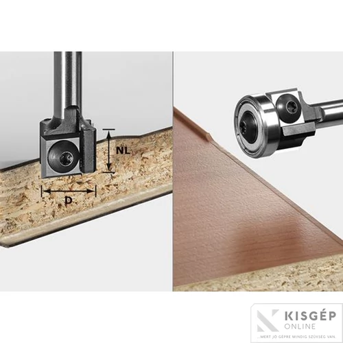 Festool Váltólapkás élszintbemaró, S8 HW D19 12x12 KL OFK