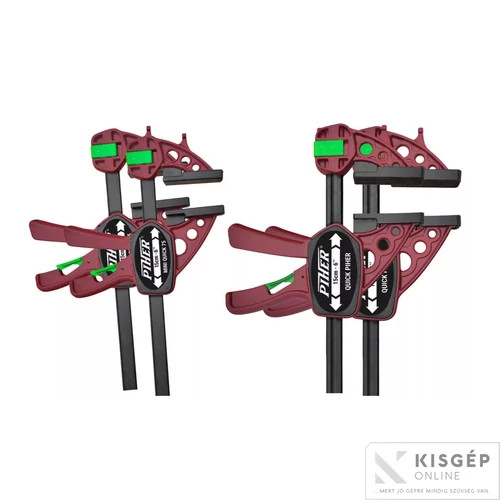 WE PIHER  pillanatszorító szett Mini Quick PIHER 2db/150mm; 2db/300mm   egykezes