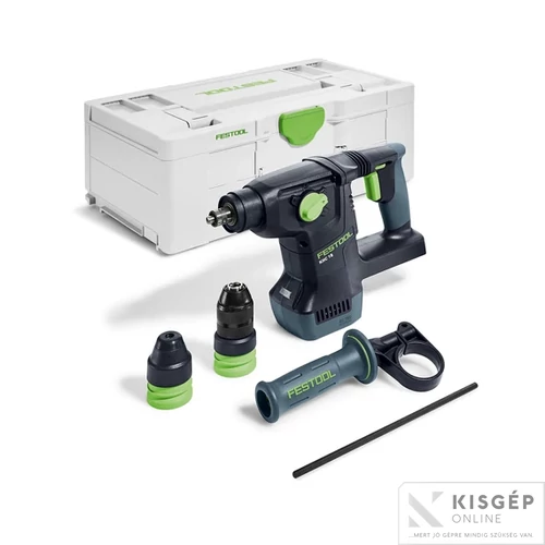 Festool Akkus kombinált kalapács, KHC 18 EB-Basic