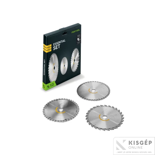 Festool Körfűrészlap készlet KSB-SORT/3 W 168x1,8