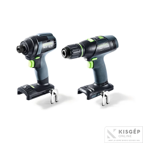Festool Fúró és csavarbehajtó készlet TID 18 Basic-Set T18