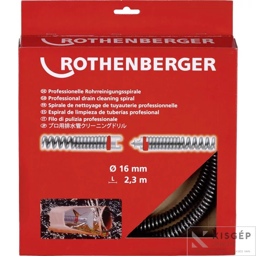 Rothenberger Spirál SMK S16mm/2,3m