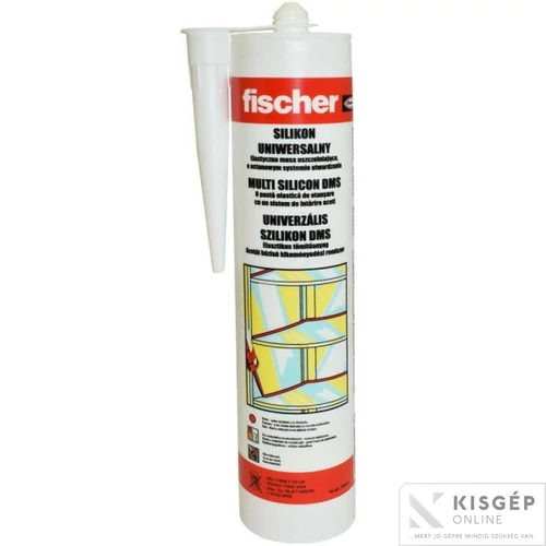 Fischer univerzális szilikon DMS áttetsző 1db