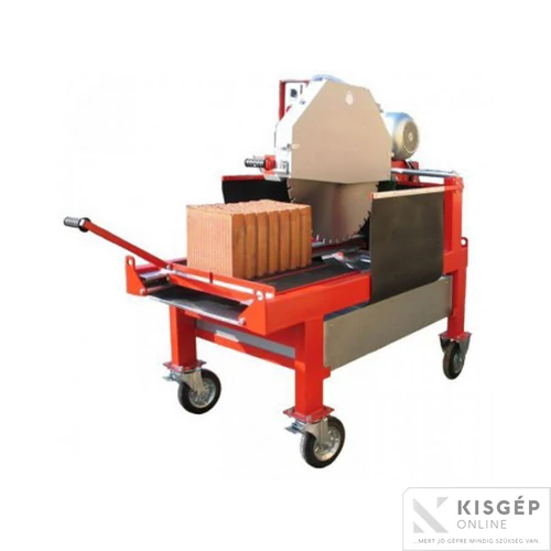 KO 5,5 kW, 400 V, Ø 700 mm, vágási mélység: 29,5 cm, kerekekkel, vágótárcsával