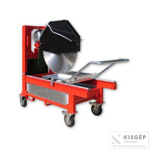 KO 7,5 kW, 400 V, Ø 900 mm, vágási mélység: 37,5 cm, kerekekkel,vágótárcsával