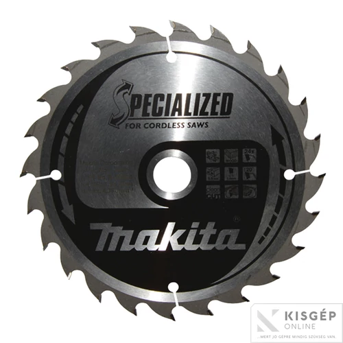 MAKITA körfűrészlap akkus 165x20 Z24