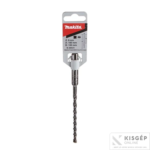 Makita SDS-Plus 4 plus fúrókészlet 6x160  5 db/csomag